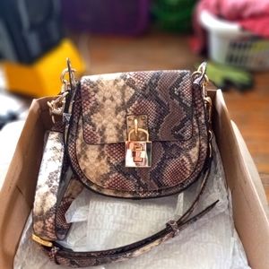 Snake skin design small purse